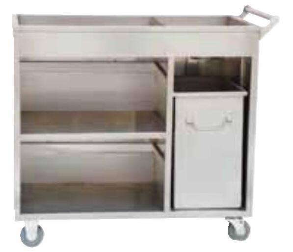 多功能收碗车(带残食桶)