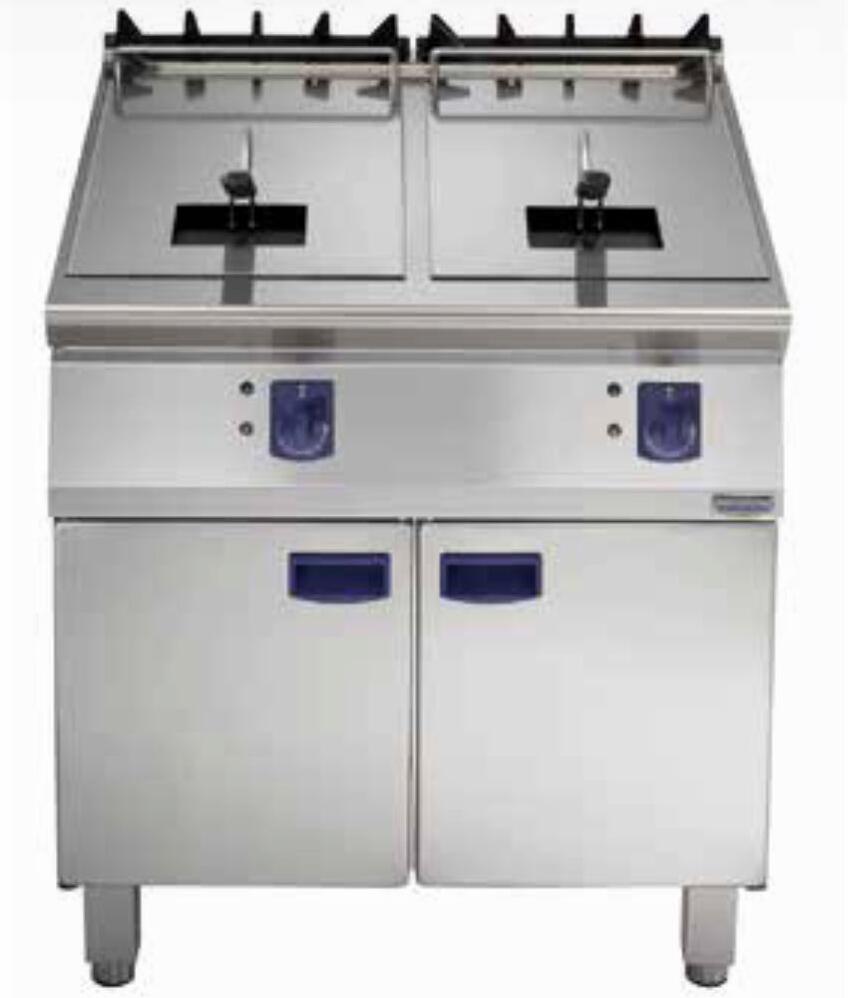 座地式双缸炸炉